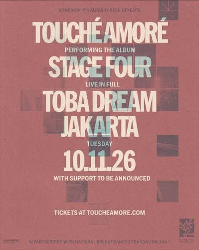 Touché Amoré 2026